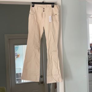 Pacsun pale high-waisted flare jeans